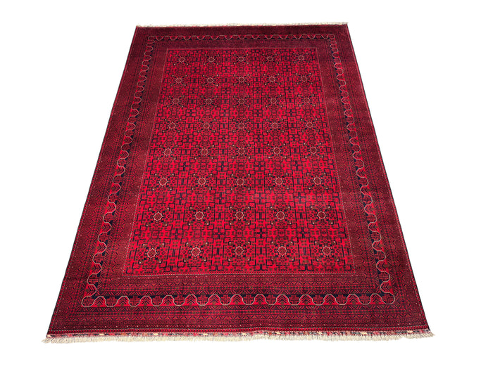 Belgik- Ersari Turkaman, 20th century Khal-Mah gul design 395x295cm | Rug# 27146