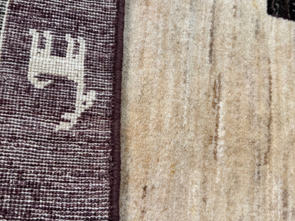 Nomadic style Lion Rug 154x103 cm | Rug# 27182