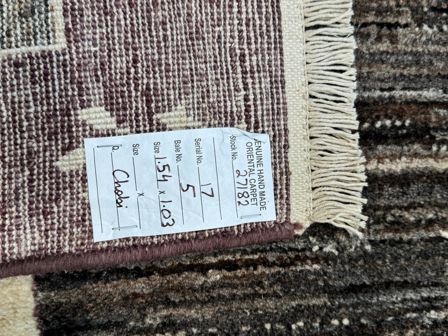 Nomadic style Lion Rug 154x103 cm | Rug# 27182