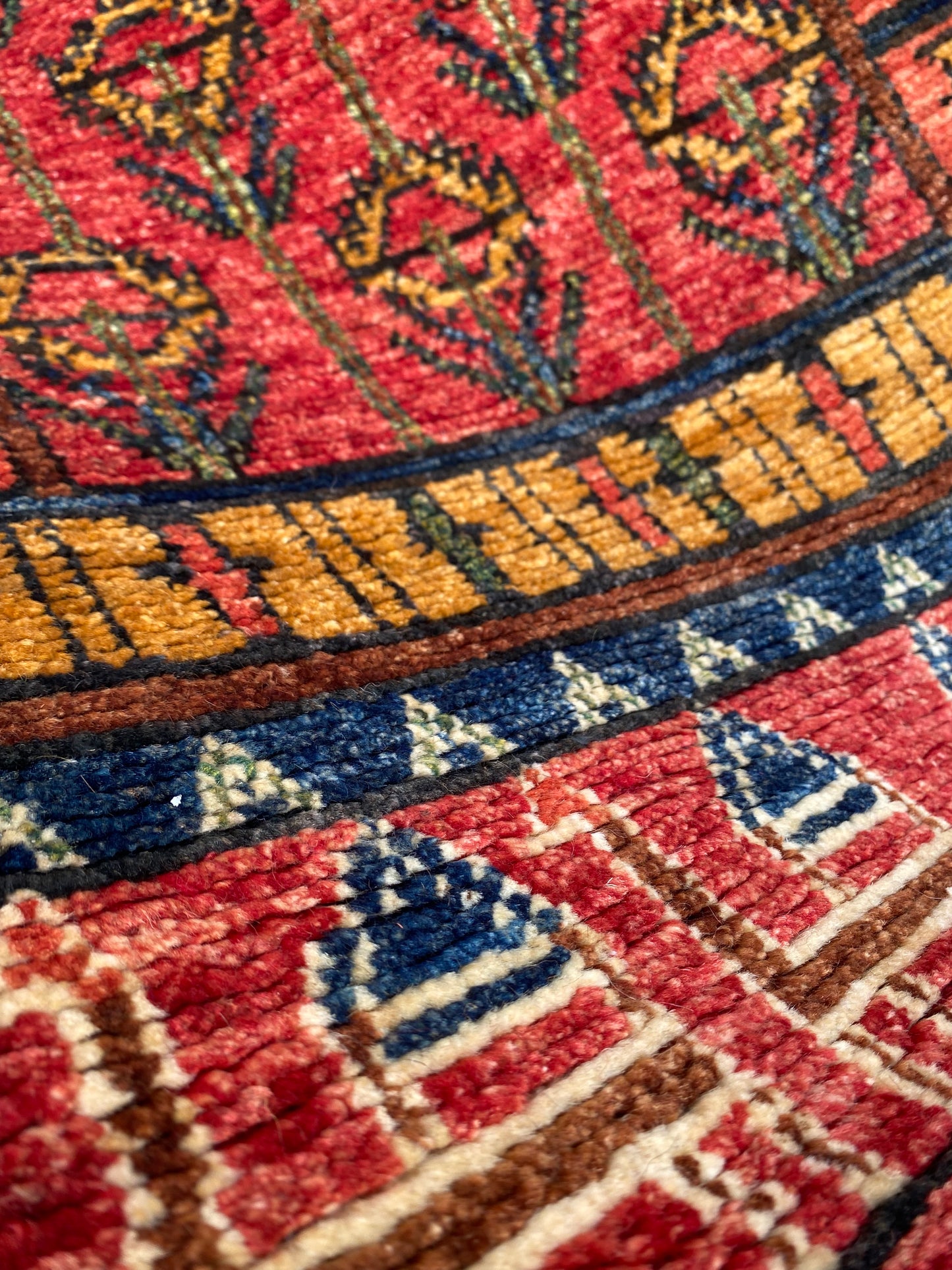 Turkmen weave prayer rug, Khiva-Uzbekistan 87x56cm | Rug# 27210