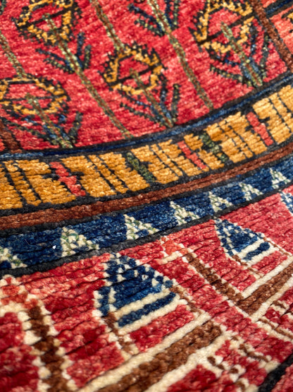 Turkmen weave prayer rug, Khiva-Uzbekistan 87x56cm | Rug# 27210