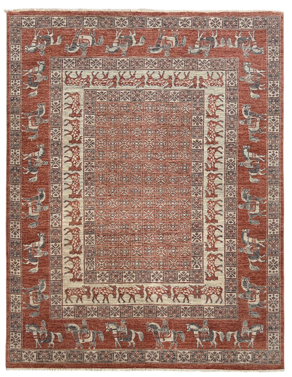 Famous Pazyryk Design Rug 304x244cm | Rug# 27212