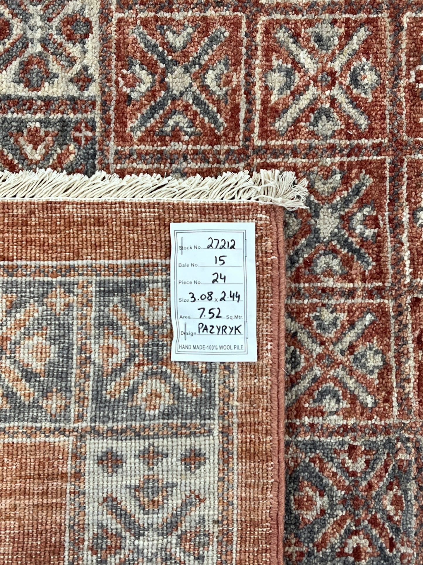 Famous Pazyryk Design Rug 304x244cm | Rug# 27212