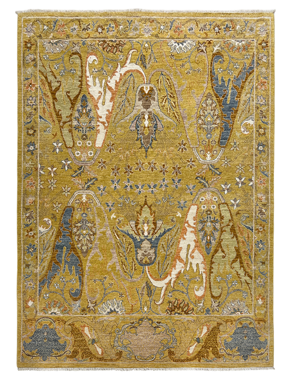 Custom made Garous design carpet, Pakistan 250x185 cm | Rug# 27215
