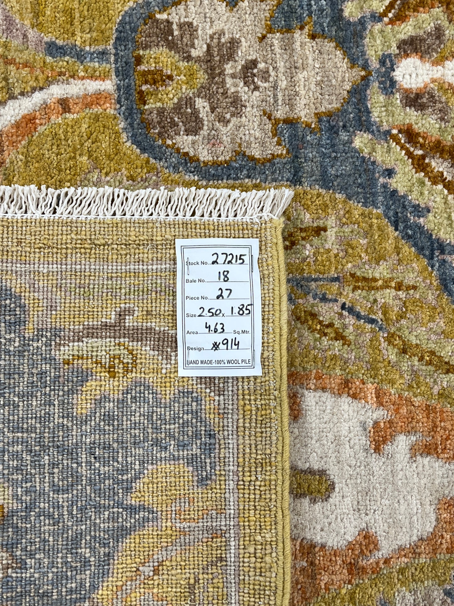 Custom made Garous design carpet, Pakistan 250x185 cm | Rug# 27215