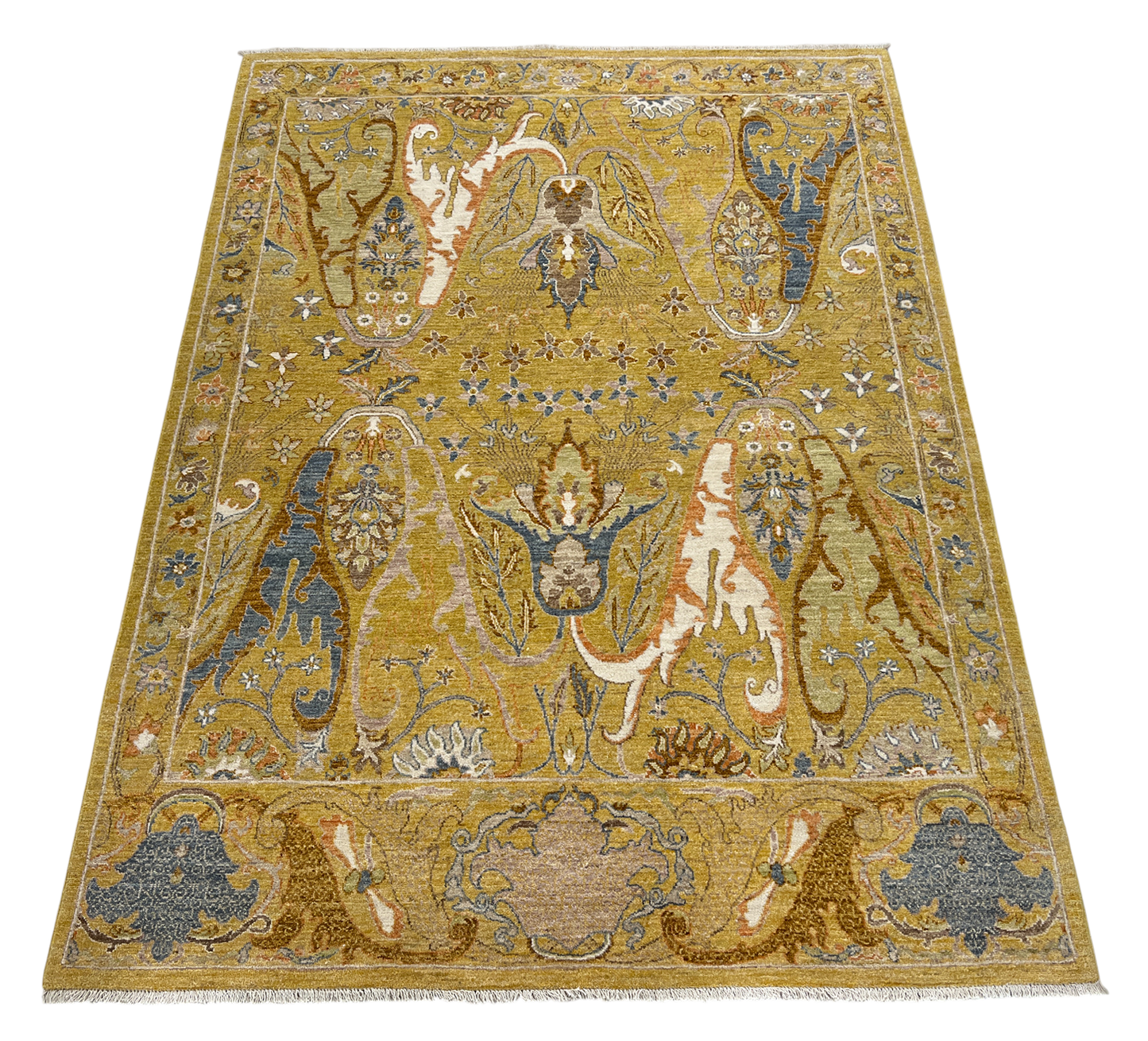 Custom made Garous design carpet, Pakistan 250x185 cm | Rug# 27215