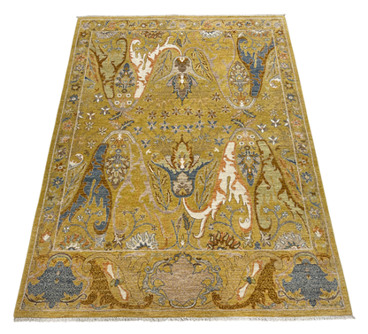 Custom made Garous design carpet, Pakistan 250x185 cm | Rug# 27215