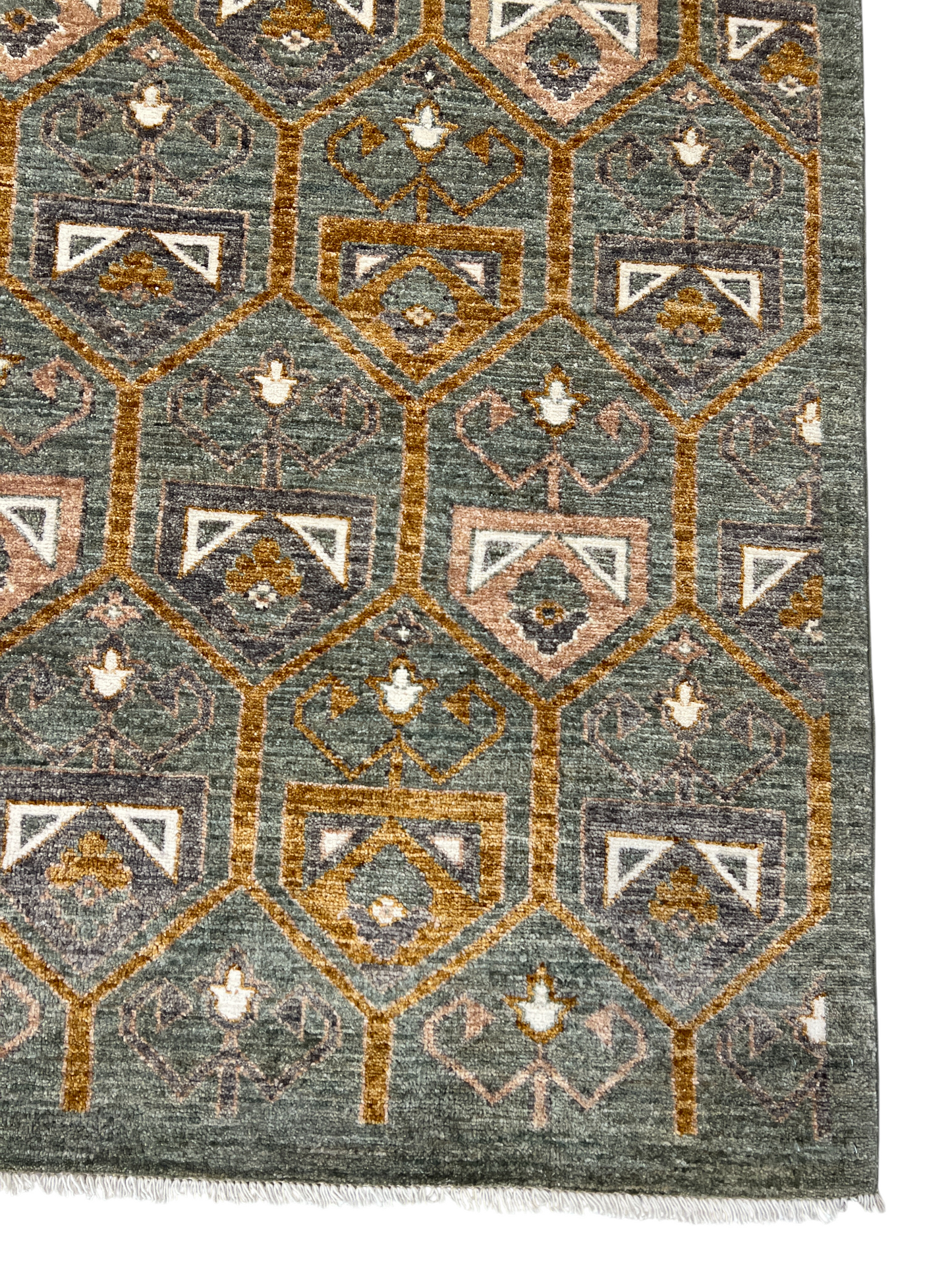 Bijar design carpet, Pakistan 212x156 cm | Rug# 27216