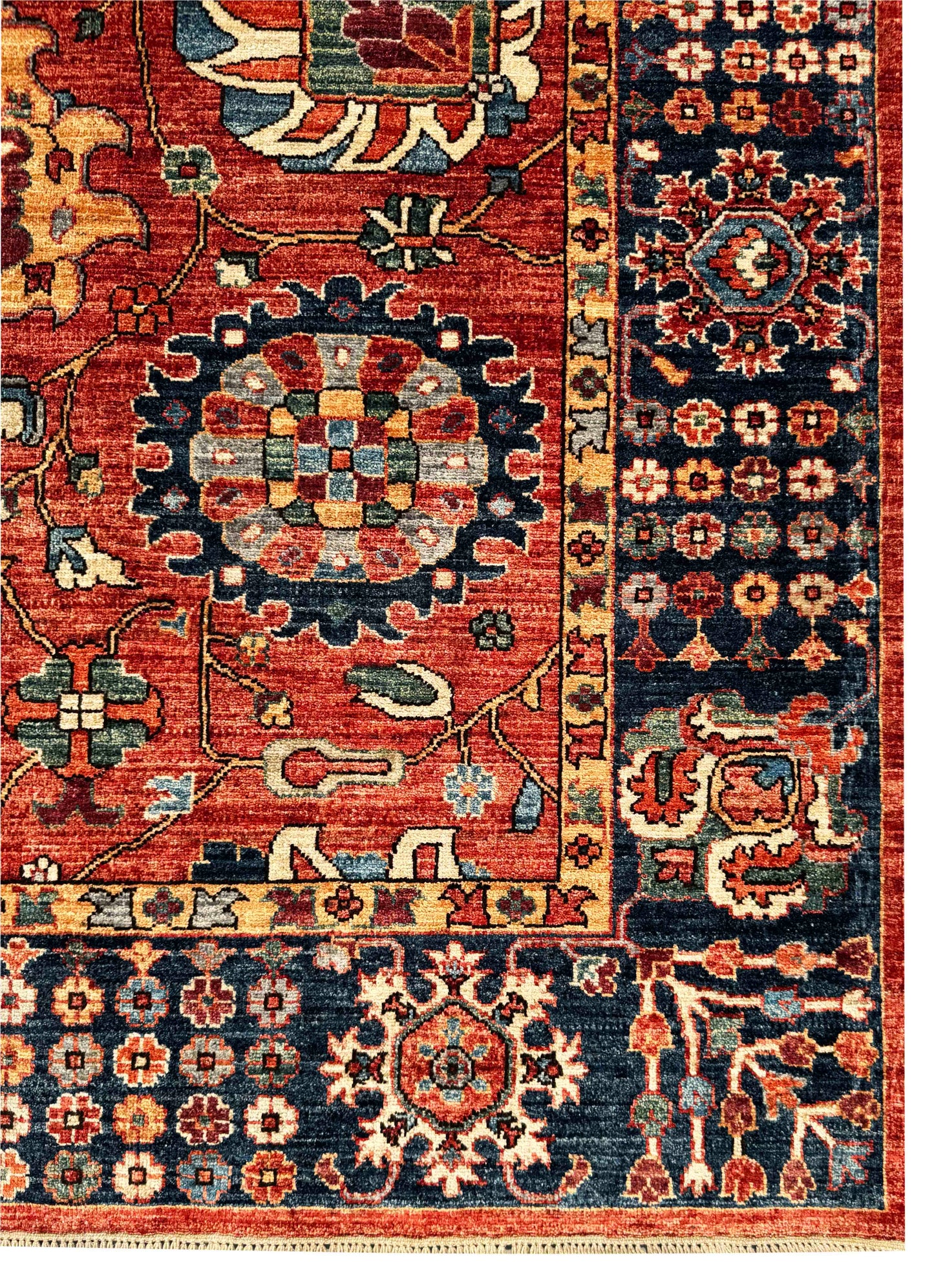 Turkmen weave Afghan, 17th century Safavid design, 315x305 cm | Rug# 27229