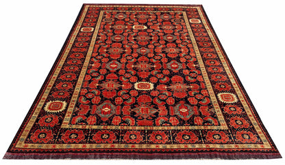 Ersari weave Uzbek, 19th century caucasian design, ,278x194 cm | Rug# 27230