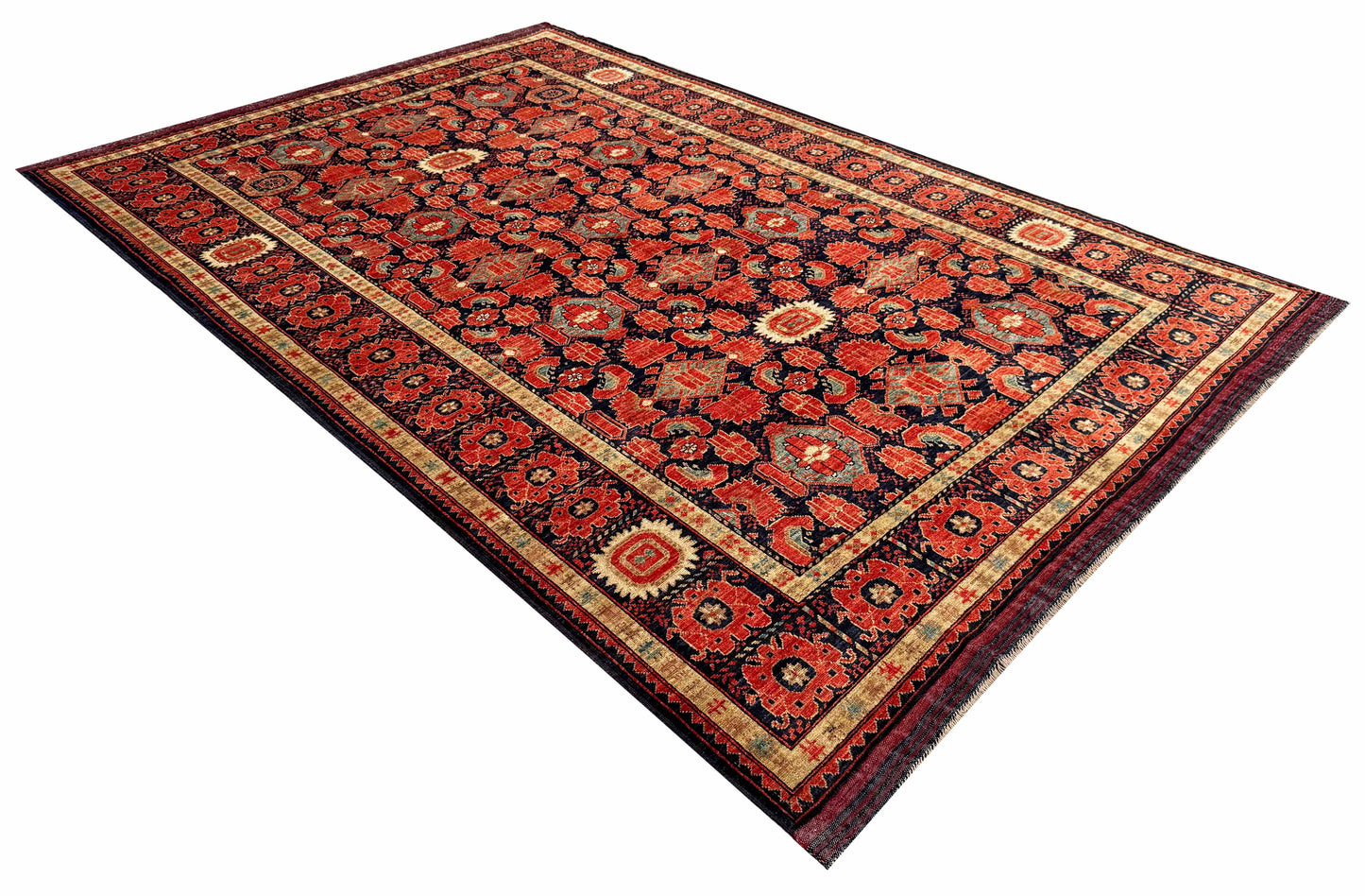 Ersari weave Uzbek, 19th century caucasian design, ,278x194 cm | Rug# 27230