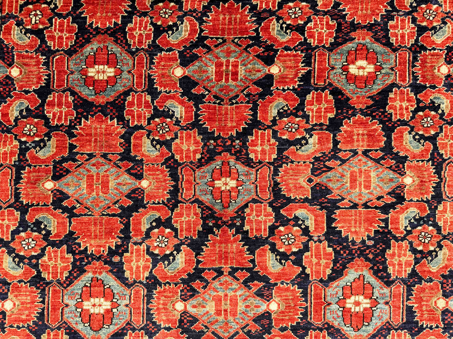 Ersari weave Uzbek, 19th century caucasian design, ,278x194 cm | Rug# 27230