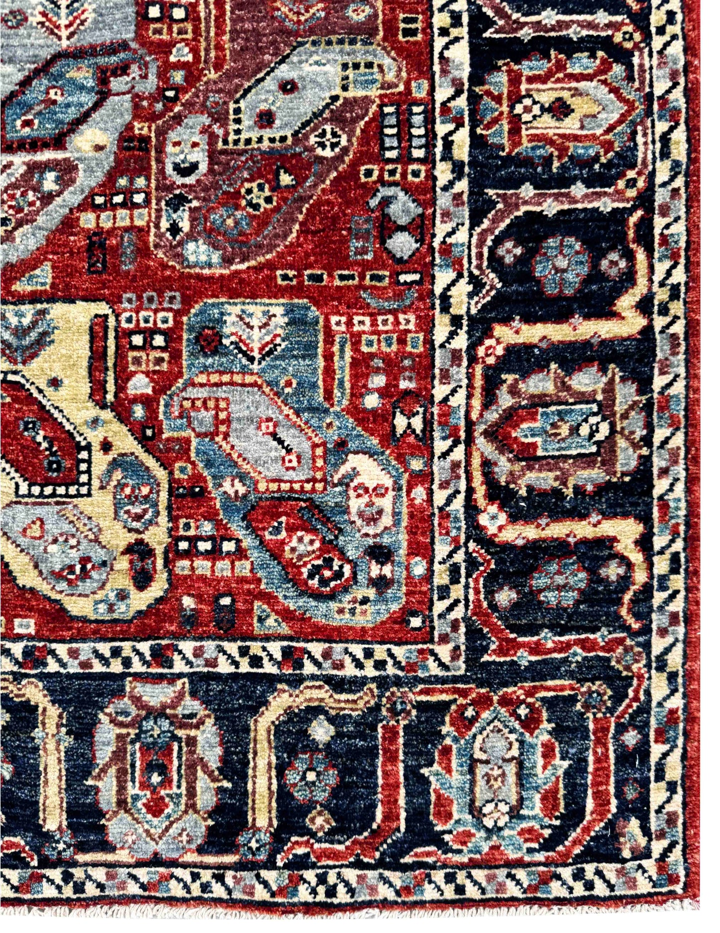 Turkmen weave Afghan , 19th century Caucasian design, 580x81cm | Rug# 27247