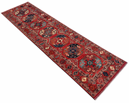 Ersari Turkmen weave, 12th century Temirdshin Gol inspired | Rug# 27249