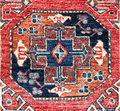 Ersari Turkmen weave, 12th century Temirdshin Gol inspired | Rug# 27249