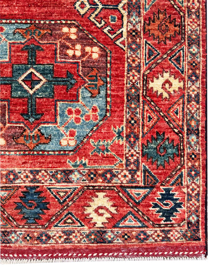 Ersari Turkmen weave, 12th century Temirdshin Gol inspired | Rug# 27249