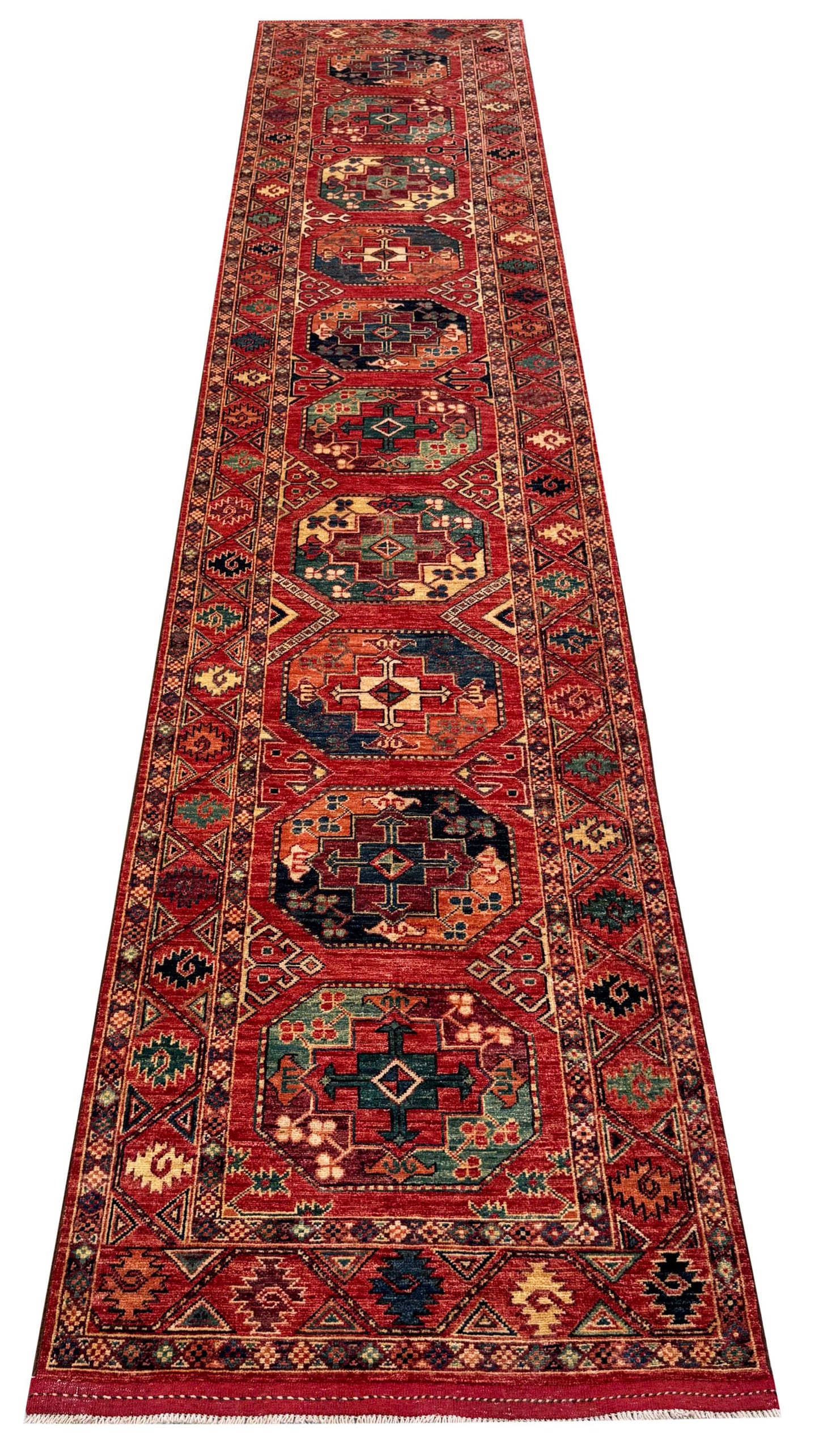 Ersari Turkmen, 12th century Temirdshin Gol inspired | Rug# 27251