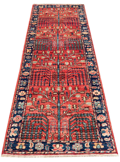 Turkmen weave Afghan, 19th century Zigler inspired 173x65cm | Rug# 27261