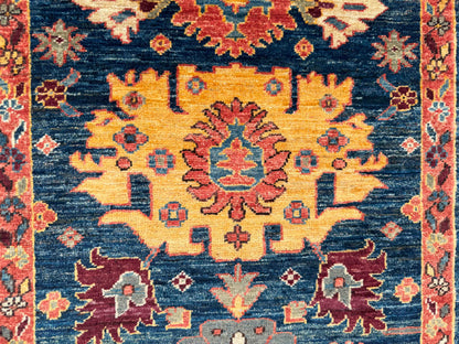 Turkmen weave Afghan, Safavid guls  196x67cm | Rug# 27262