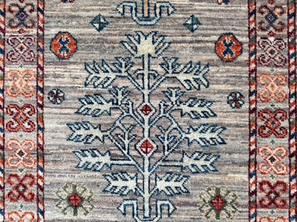 Turkmen weave Afghan, 19th.c Bakhshaish Ziegler inspired 176x63cm |  Rug# 27263