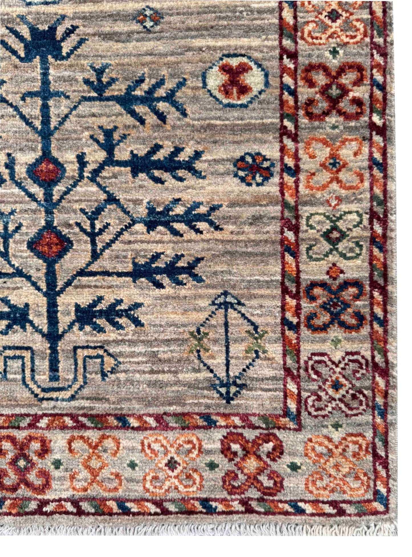 Turkmen weave Afghan, 19th.c Bakhshaish Ziegler inspired 176x63cm |  Rug# 27263