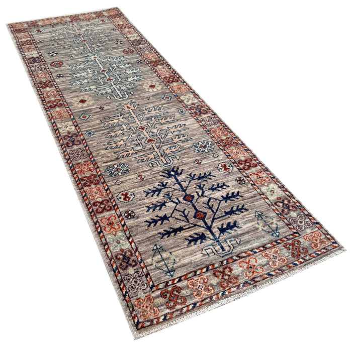 Turkmen weave Afghan, 19th.c Bakhshaish Ziegler inspired  176x64cm | Rug# 27265