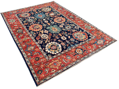 Turkmen weave Afghan , 17th century Safavid design  191x136cm | Rug# 27268