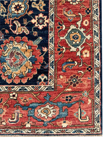 Turkmen weave Afghan , 17th century Safavid design  191x136cm | Rug# 27268