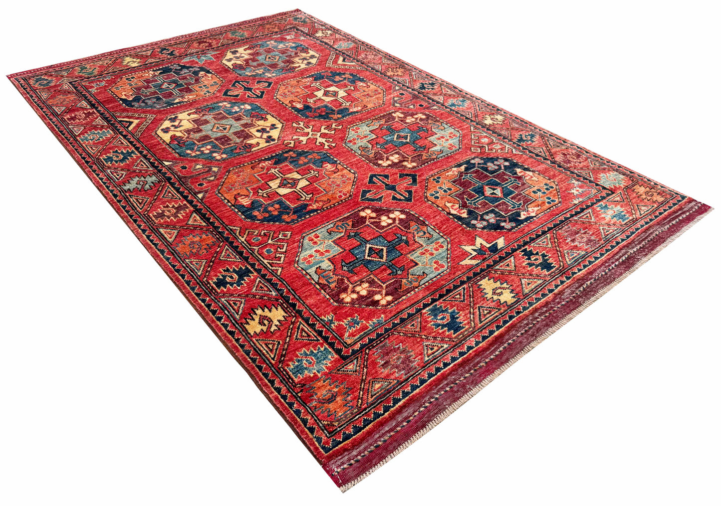 Ersari Turkmen, 12th century Temirdshin Gol inspired 182x123cm | Rug# 27269