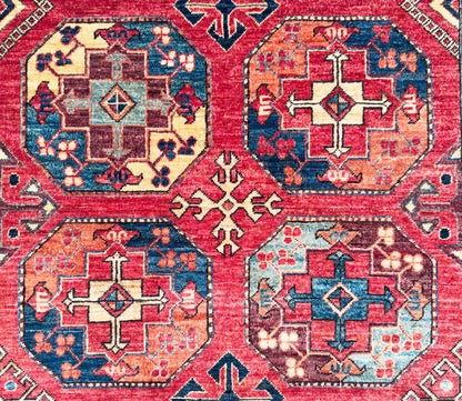 Ersari Turkmen, 12th century Temirdshin Gol inspired 182x123cm | Rug# 27269