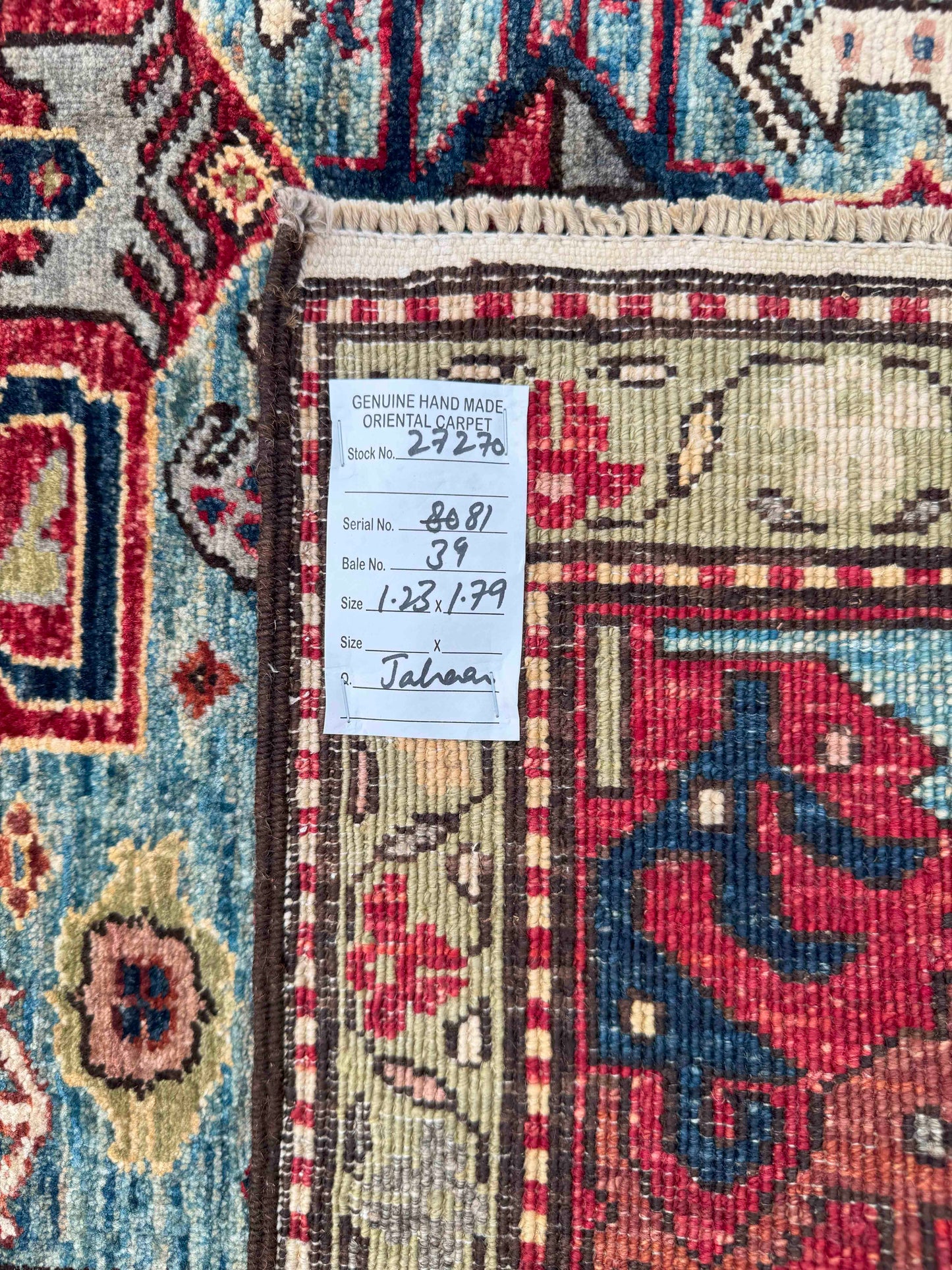 Chechen weave Afghan, 19th century Kazak design 179x123 cm | Rug# 27270