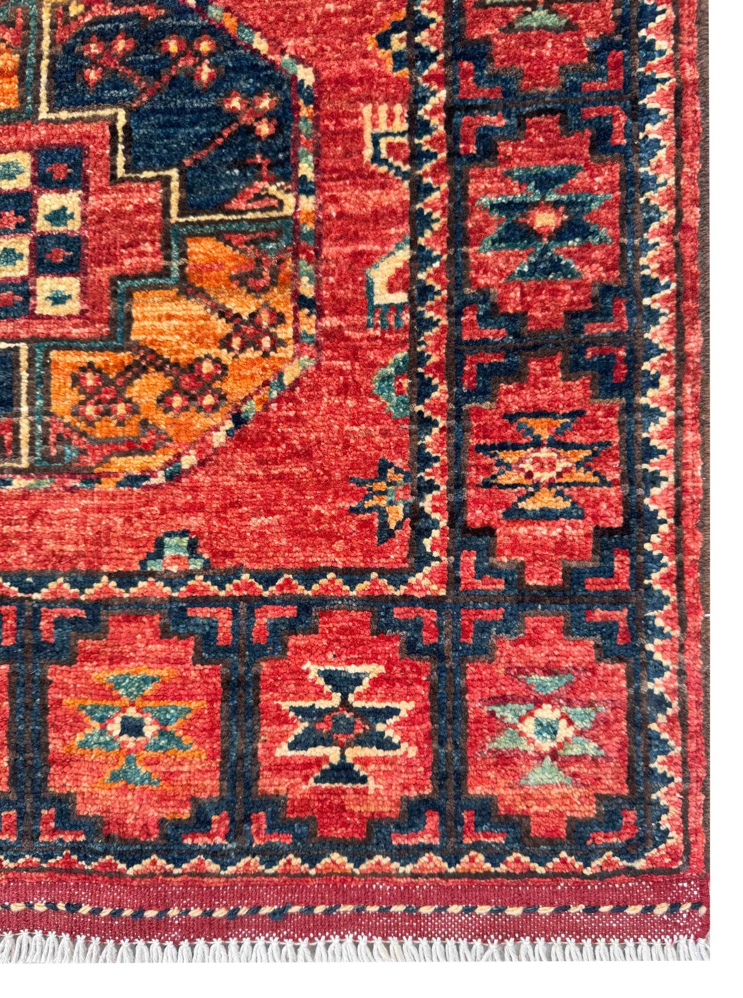 Ersari Turkmen, 12th century Temirdshin Gol inspired 96 x61 cm | Rug# 27276