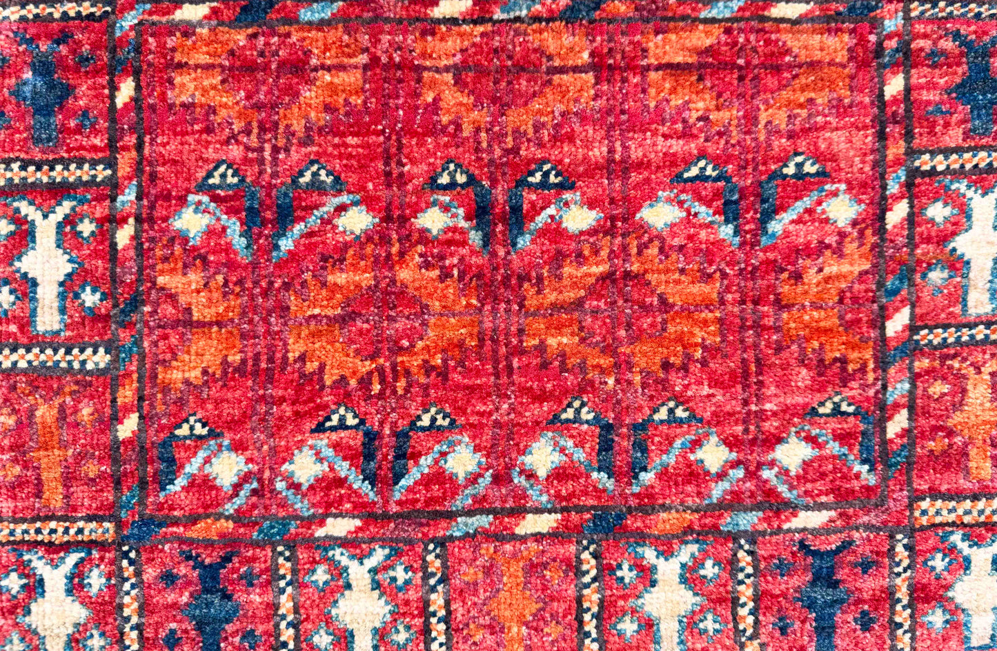 Ersari Turkmen prayer rug, Uzbekistan 88x62cm | Rug# 27277