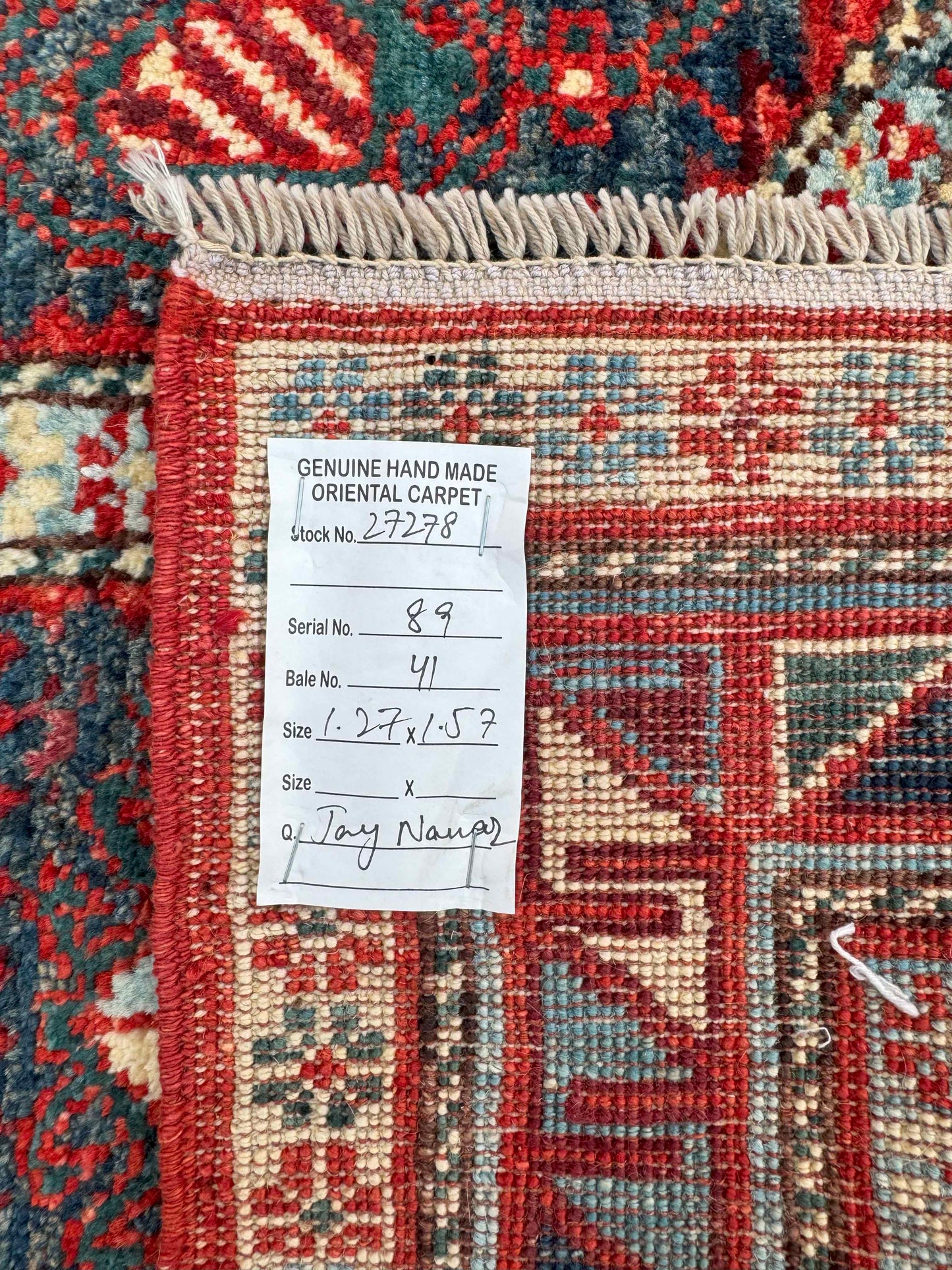 Turkmen weave Afghan, 19th century Caucasian prayer inspired 157x127 cm | Rug# 27278