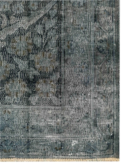 Persian vintage and distressed Overdyed Kerman 371x297cm | Rug# 27281