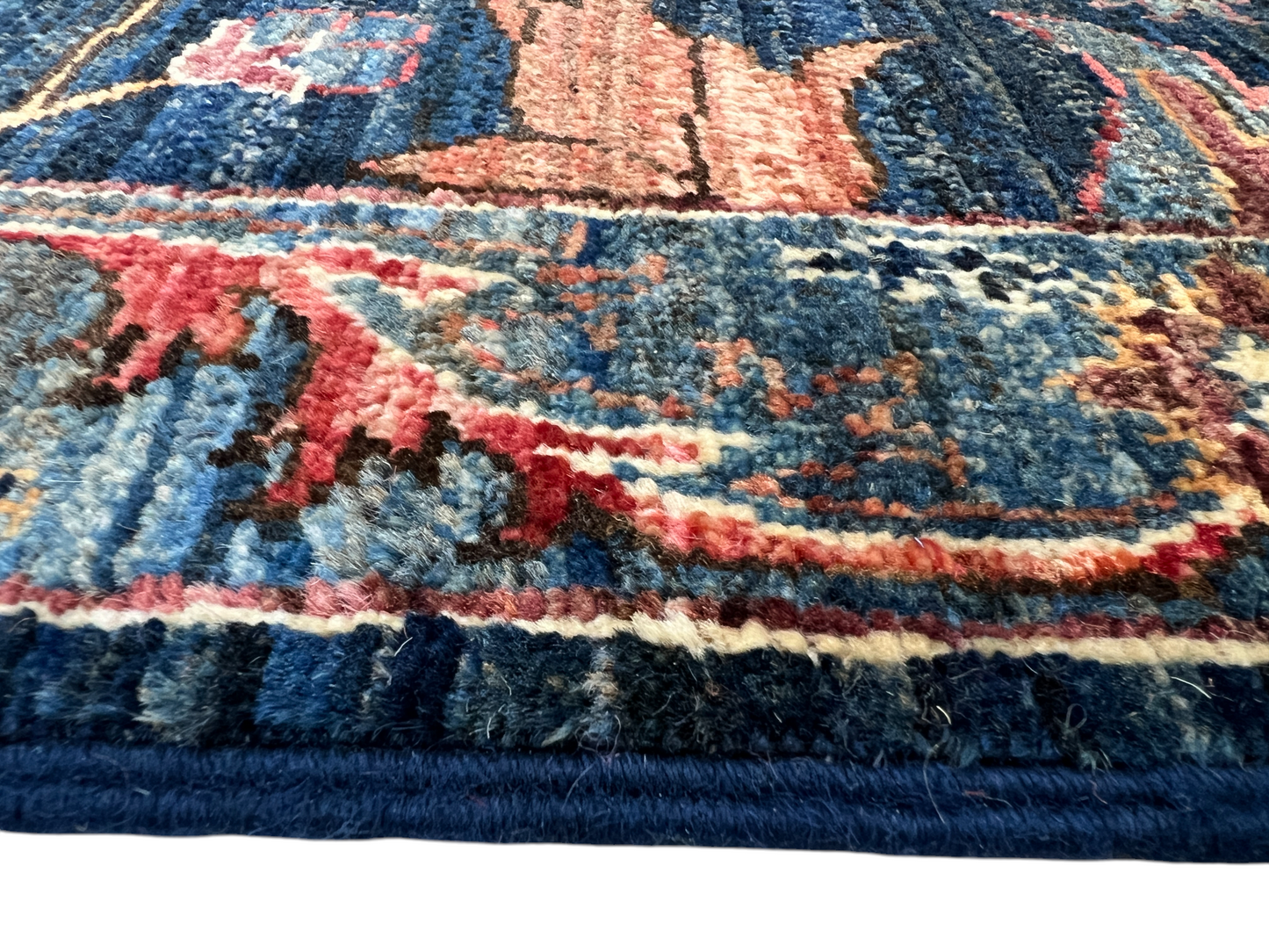 Turkmen weave Afghan, 17th Bijar design, 306x81 cm | Rug# 27290