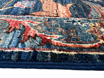 Turkmen weave Afghan, 17th Bijar design, 306x81 cm | Rug# 27290