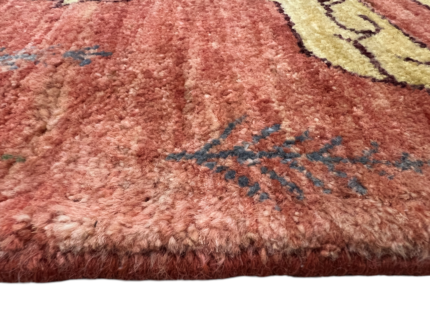 Turkmen weave Afghan, Lion rug design  145x102 cm | Rug# 27293