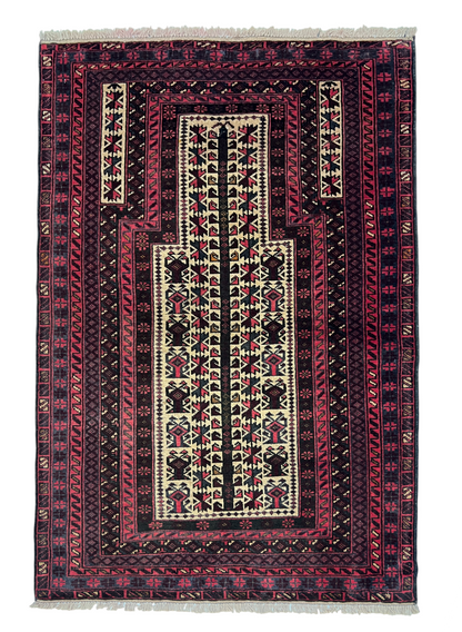 Balouch prayer rug 152×92 cm | Rug# 27305