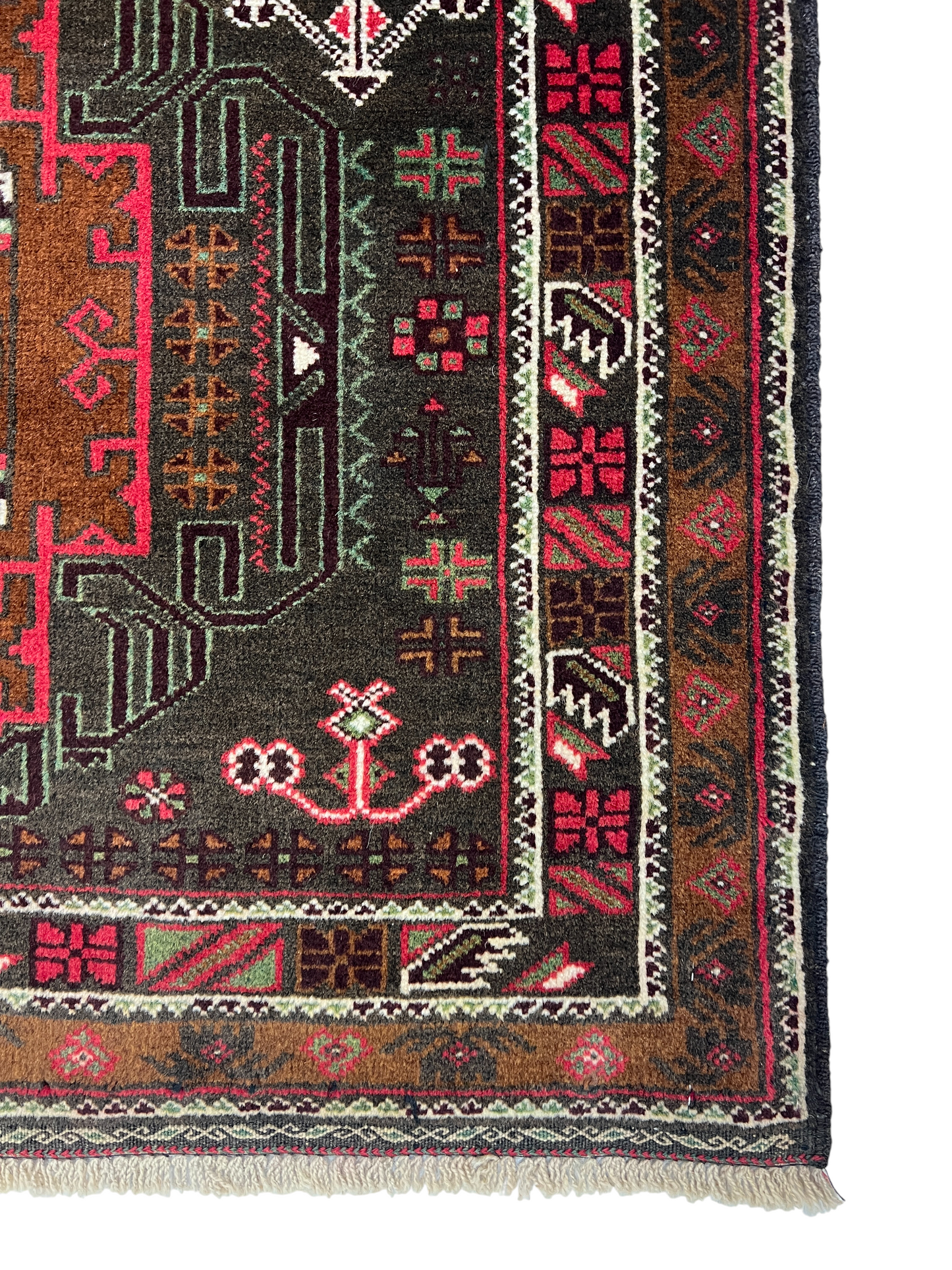 Hand knotted Balouch prayer rug 130×84 cm | Rug# 27306