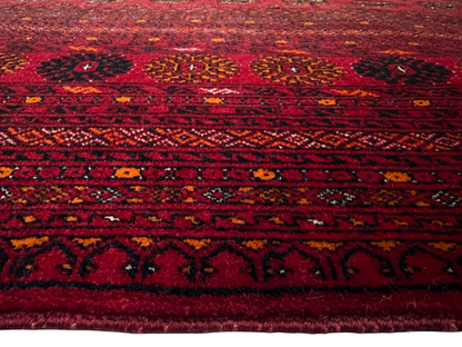 Vintage & Superfine Saryth Turkmen rug, amazing quality, Turkmenistan, 295×192 cm | Rug# 27307