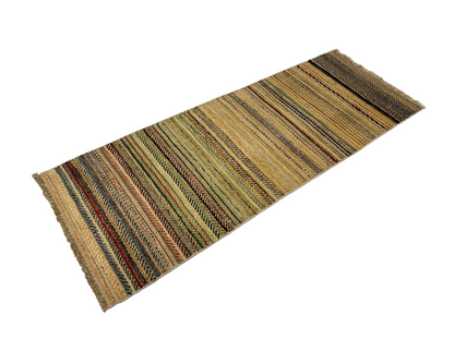 Souf weave modern designer rug, Afghan 143x54 cm | Rug# 27312