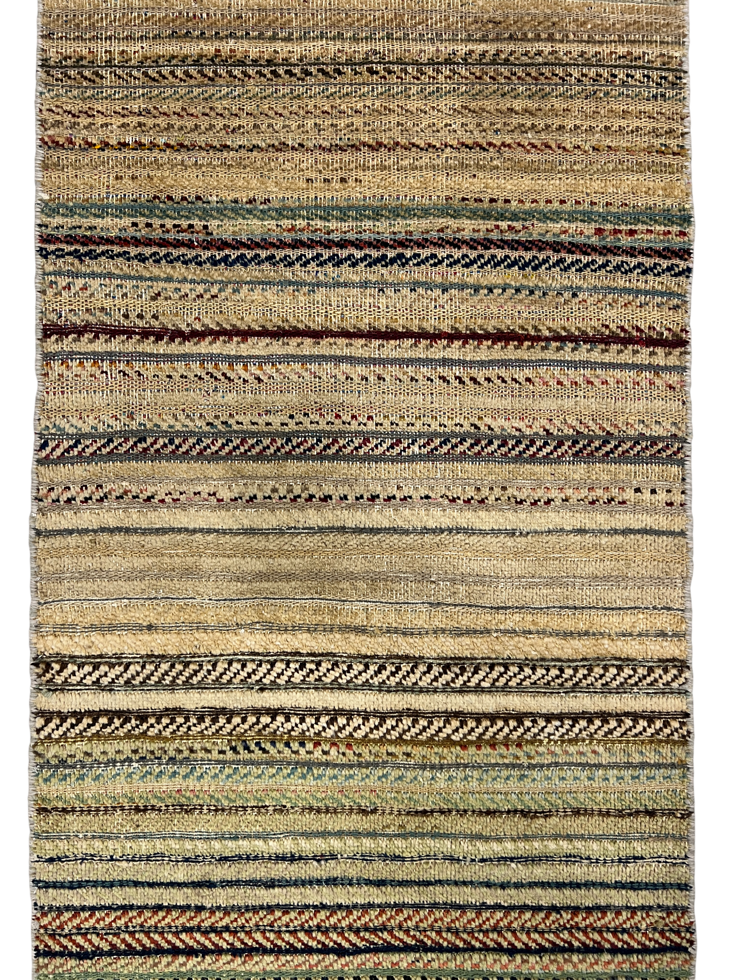 Souf weave modern designer rug, Afghan 143x54 cm | Rug# 27312