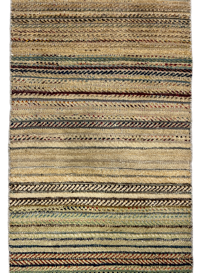 Souf weave modern designer rug, Afghan 143x54 cm | Rug# 27312