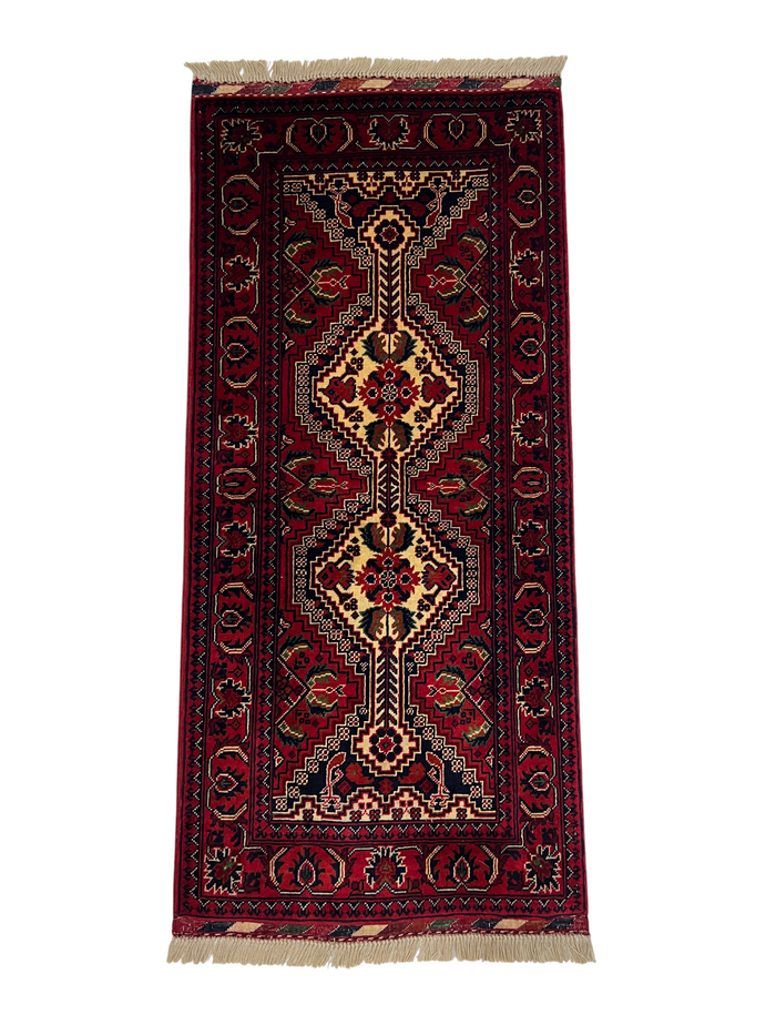 Ersari weave Turkmen, Belgic quality, Kondooz- Afghan  115x52 | Rug# 27314