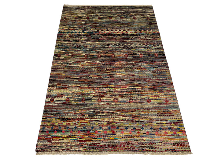Souf weave modern texture design  Afghan 249x166 cm | Rug# 27317