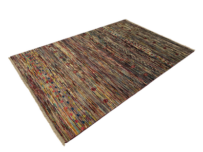 Souf weave modern texture design  Afghan 249x166 cm | Rug# 27317