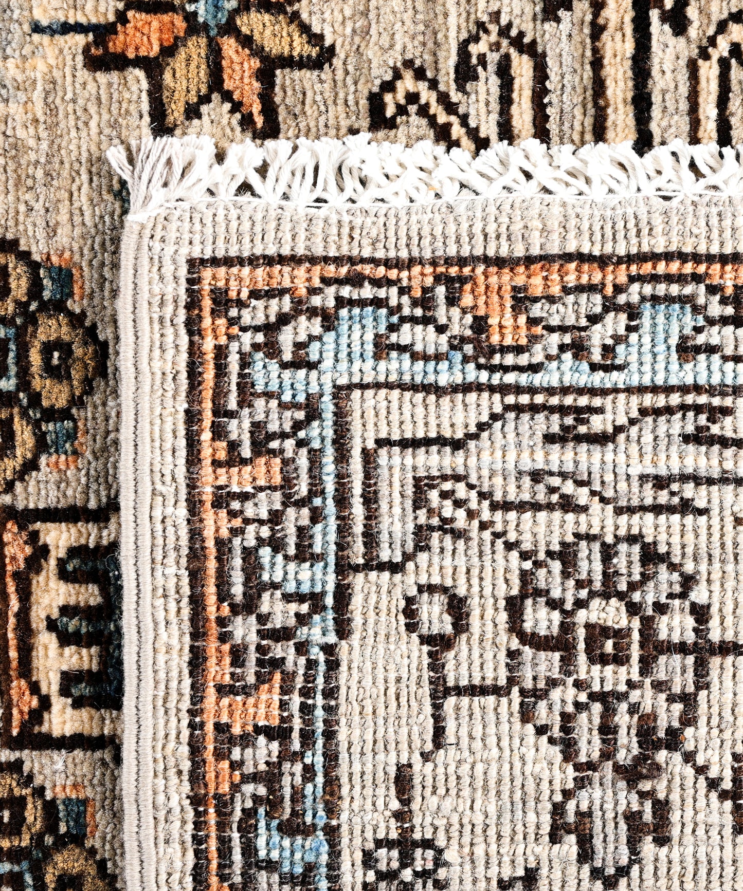 Turkmen weave Afghan, 19th century Caucasian design 183x86 cm | Rug# 27410