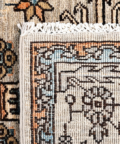 Turkmen weave Afghan, 19th century Caucasian design 183x86 cm | Rug# 27410