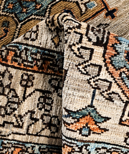Turkmen weave Afghan, 19th century Caucasian design 183x86 cm | Rug# 27410